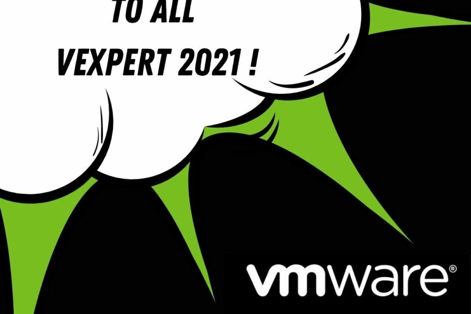 VMware vExpert 2021